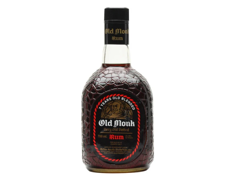 Old Monk 7 Year Old Rum 700mL (2 Bottles DEAL)