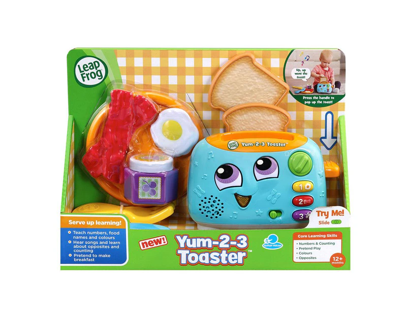 LeapFrog Yum-2-3 Toaster - Blue