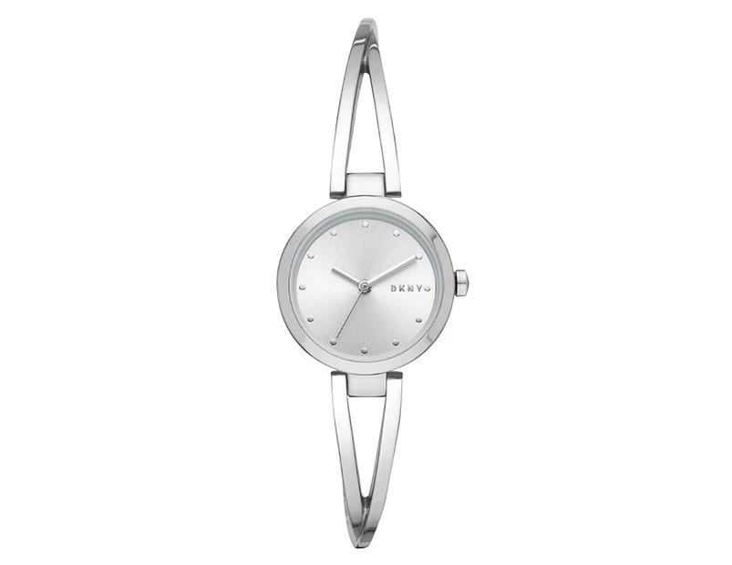 DKNY Women's 26mm Crosswalk Stainless Steel Watch - Silver