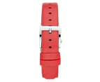 DKNY Women's 17mm Downtown Polyurethane Watch - Red