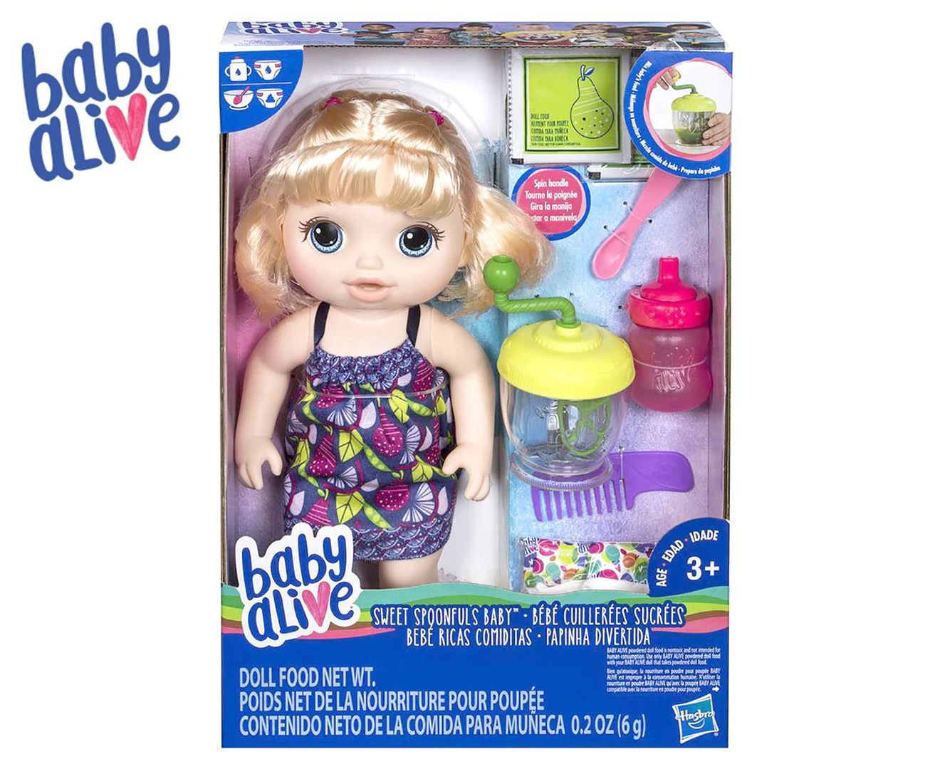 Baby Alive Sweet Spoonfuls Baby Doll Set