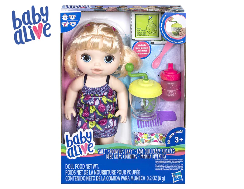 Baby Alive Sweet Spoonfuls Baby Doll Set