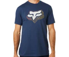 Fox Men's Warp Speed Tee / T-Shirt / Tshirt - Light Indigo