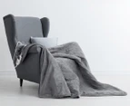 Dreamaker 160x120cm Coral Fleece Electric Heated Throw Blanket - Silver
