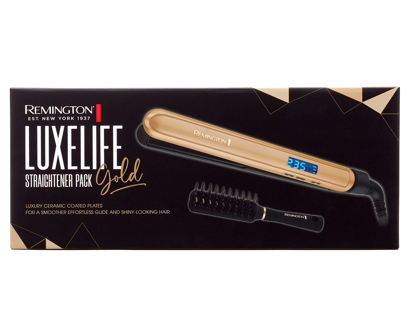 remington luxelife straightener