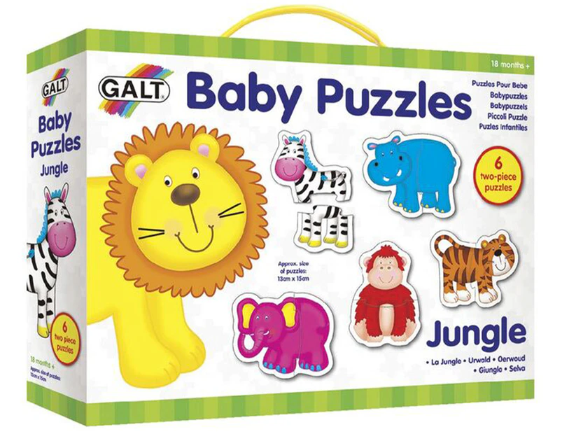 Galt 12-Piece Jungle Baby Puzzle