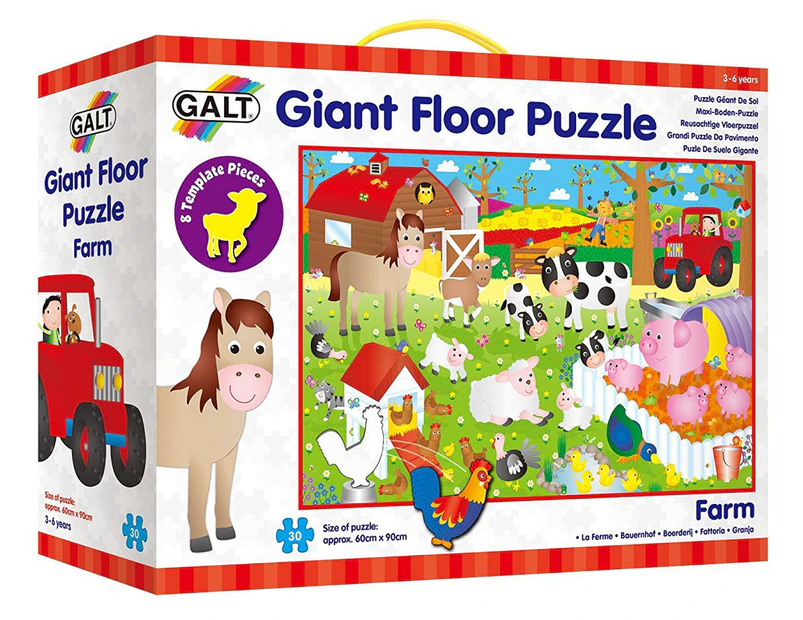 Galt 30-Piece Farm Giant Floor Puzzle