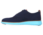 Cole Haan Men's 2.ZERØGRAND Wingtip Oxford Shoes - Marine Stitchlite/Bluefish