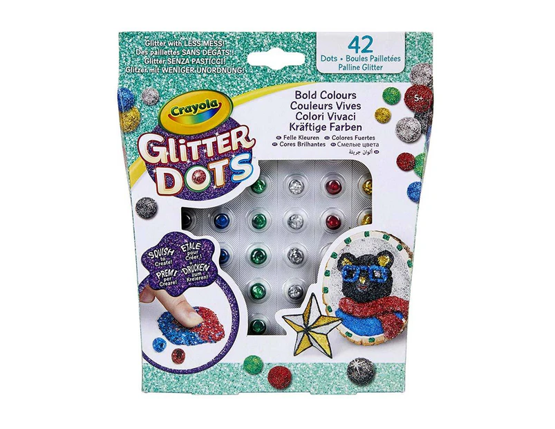 Crayola Glitter Dots Bold Colours Refill Set