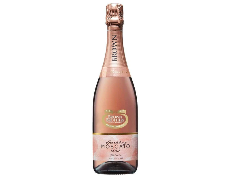 Brown Brothers Sparkling Moscato Rosa 750ml - 1 Bottle