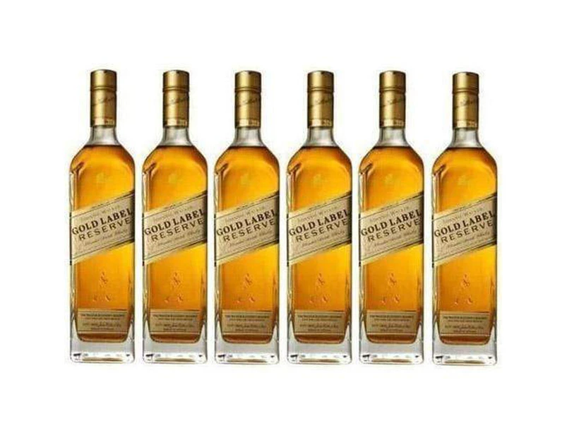 Johnnie Walker Gold Label Reserve Scotch Whisky 700ml - 6 Pack