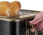 Russell Hobbs Inspire 4-Slice Toaster - Black Brass 2