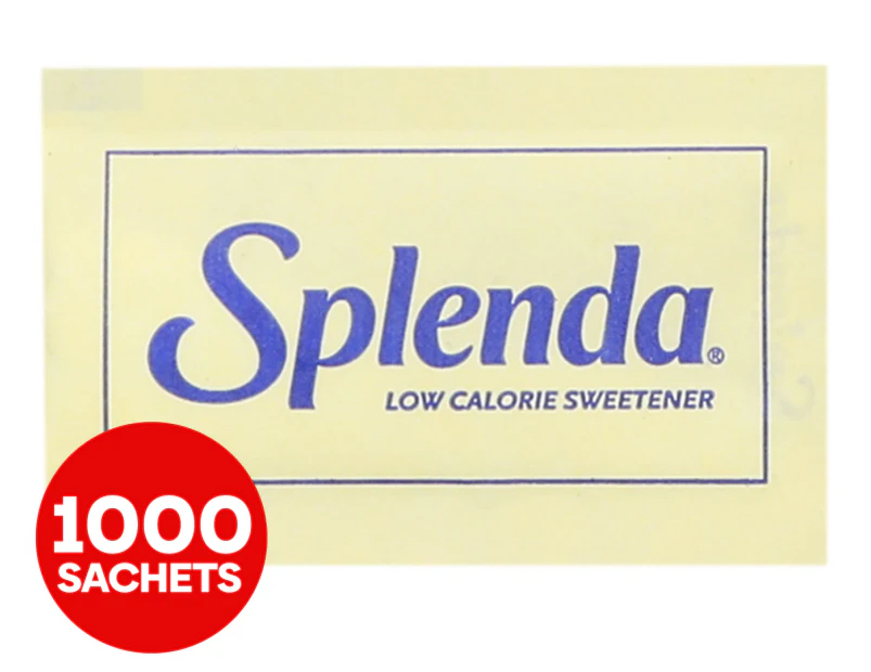 1000pk Splenda Low Calorie Sweetener Sachets