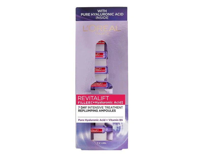 L'Oréal Paris Revitalift Filler [+Hyaluronic Acid] Ampoules