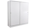 Redfern Builtin Modular - 1600 Sliding Door Storage- white
