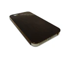 Quality Brown Brushed Metal Back Cover for Apple iPhone 5 5S or SE 1st Gen