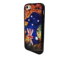 Australia Map Flag Printed Hard Back Cover for Apple iPhone 5 5S or SE 1st Gen