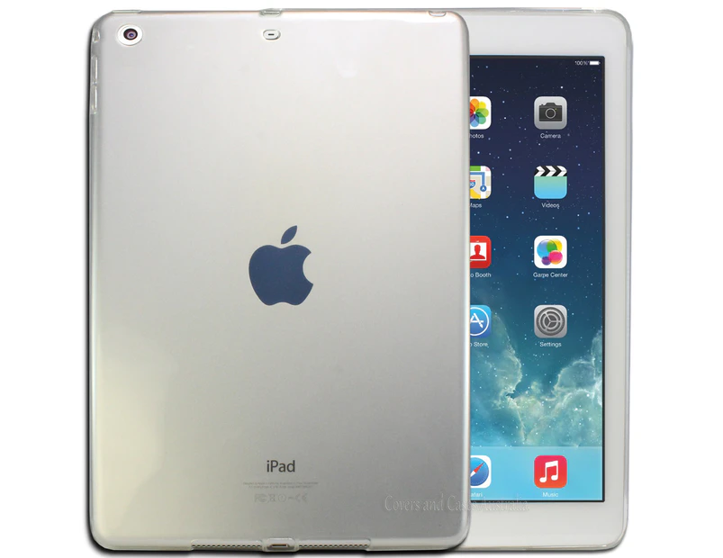Clear Flexible Soft TPU Gel Case for Apple iPad Air 1