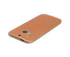 Orange Ultra Thin Frosted Matte Flexible Plastic Hard Case for HTC One M8 Cover