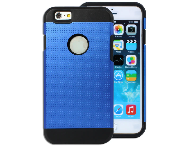 Dual Layer Cover for Apple iPhone 6 /6S (4.7") - Blue