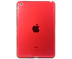 Red Flexible Soft TPU Gel Case for Apple iPad mini 4