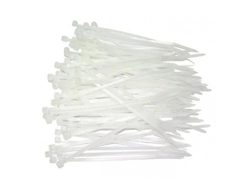 Cable Ties 100MmX2Mm 4 Inch Natural Bag Of 1000