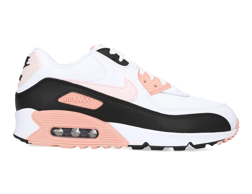 Nike Women's Air Max 90 Sneakers - White/Light Soft Pink/Black