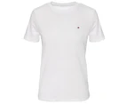 Tommy Hilfiger Women's Allie Crew Neck Tee / T-Shirt / Tshirt - Classic White