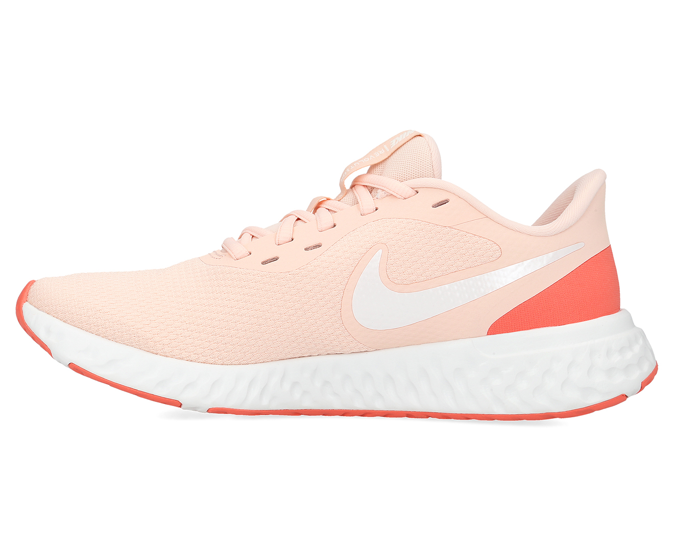 Nike Women's Revolution 5 Running Shoes - Washed Coral/White Magic ...