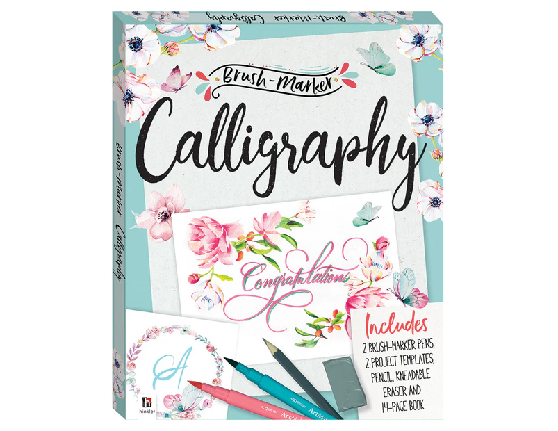Brush-Marker Calligraphy Kit (Small Format) Activity Set