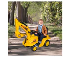 Lenoxx Kids' Ride On Excavator - Yellow