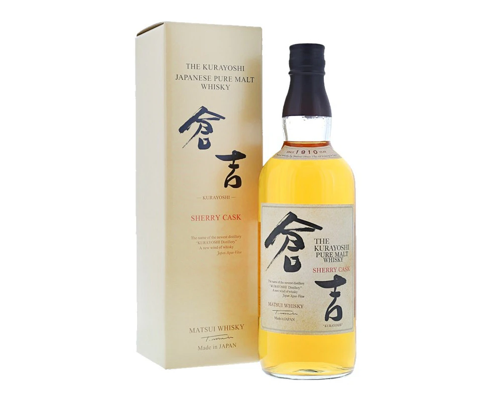 The Kurayoshi Sherry Cask 700mL @ 43% abv