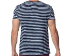 North Sails Men's Striped Tee / T-Shirt / Tshirt - Navy Stripe