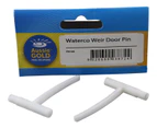 Waterco Skimmer Weir Door Clips For S75 Nally Skimmer - Weir Door Clip Pair Hinge Pins