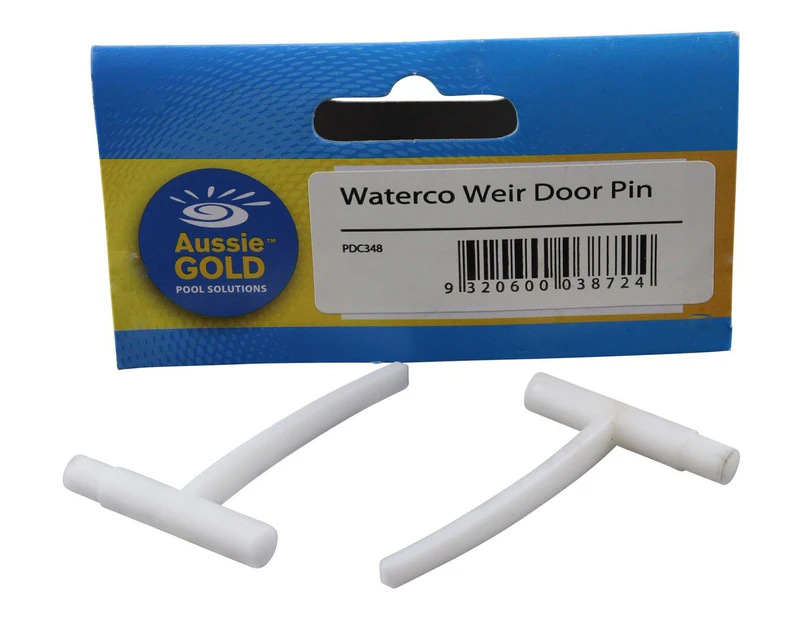 Waterco Skimmer Weir Door Clips For S75 Nally Skimmer - Weir Door Clip Pair Hinge Pins