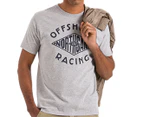 North Sails Men's Graphic Tee / T-Shirt / Tshirt - Grey Melange