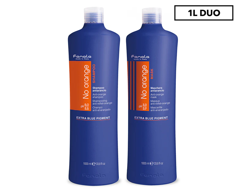 Fanola No Orange Shampoo & Mask Duo 1L