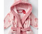 Disney Baby Minnie Mouse Dressing Gown - Pink - Pink