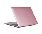 WIWU Metallic Case New Laptop Case Hard Protective Shell For Apple MacBook 12 Retina A1534-Rose Gold 1