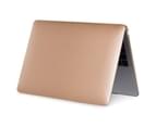 WIWU Metallic Case New Laptop Case Hard Protective Shell For Apple MacBook 12 Retina A1534-Gold 4