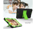 WIWU Silicone+PC Case 3-Layer Anti-fall Protective Cover With Pencil Holder For Samsung Tab A 8.4(2020) T307-7black olivia