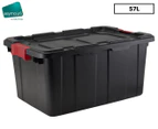 Seymour's 57L Heavy Duty Storage Box - Red/Black
