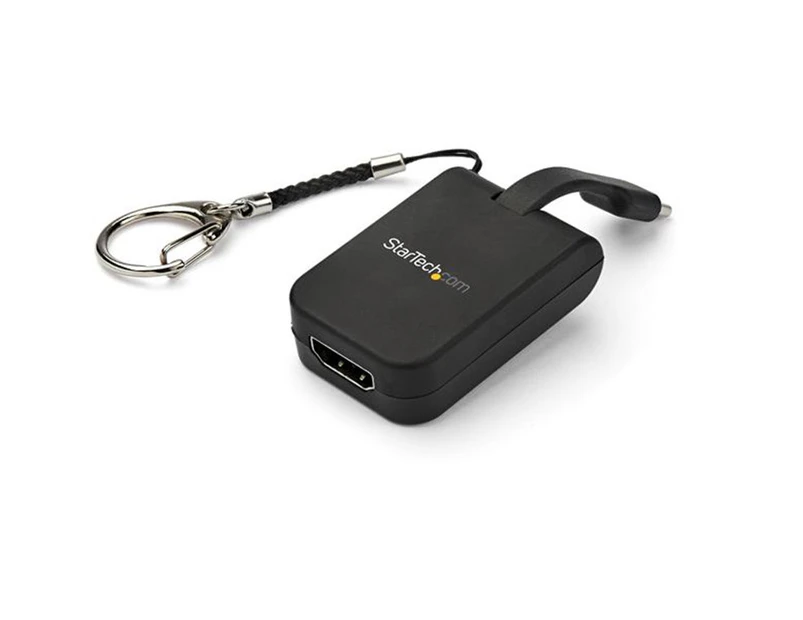 StarTech CDP2HDFC Keychain Adapter - USB C to HDMI - 4K 30