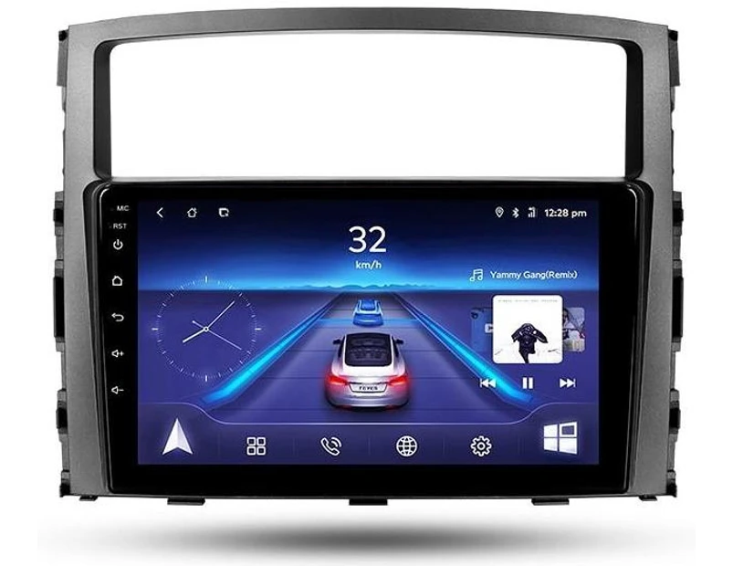 Car Dealz 9 Android 8.1 Mitsubishi Pajero 4 2006-2014 Head Unit Plus OEM Fascia - 2012, Right Hand Drive