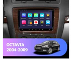Car Dealz 9 Android 8.1 Skoda Volkswagen Octavia 2 A5 2004-2009 Head Unit Plus OEM Fascia - 2008, Right Hand Drive