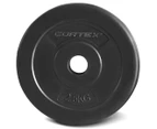 Cortex 4-Piece 2.5kg EnduraShell Standard Plate Set - Black