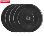Cortex 5kg EnduraShell Weight Plate 4-Pack - Black