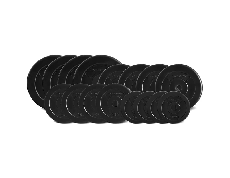 CORTEX 75kg EnduraShell Weight Plate Set