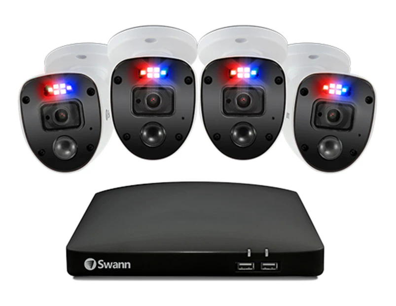 Swann DVR-44680 Enforcer 4 Camera 4 Channel 1080p Full HD DVR Security System