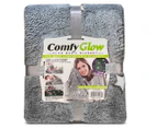 Comfy Glow Magic Kids 127x152cm Blanket - Grey